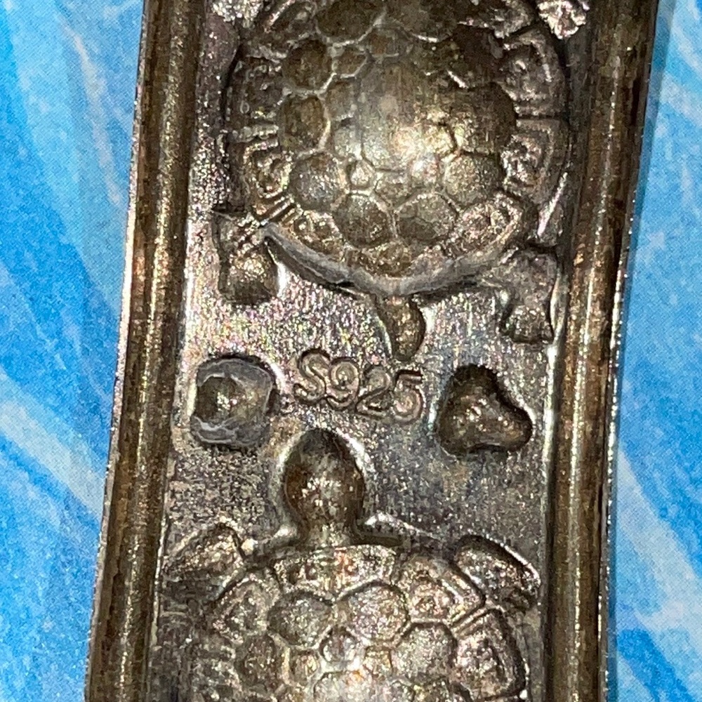 Silver Turtle Bracelet - Picture 8 of 11